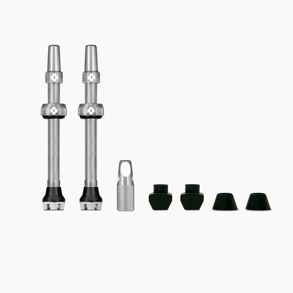 Team Cycles Muc Off Muc-Off V2 Tubeless Valves in Silver | Interest FREE Finance & Online Refund Policy.